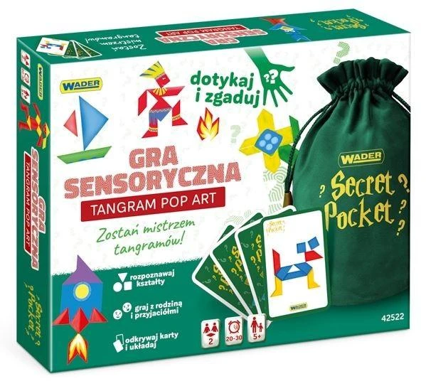 Wader Sensory Game – Tangram Pop Art