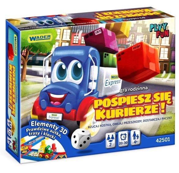 WADER 42501 Žaisti ir smagiai Skubėti kurjeris šeimos žaidimas