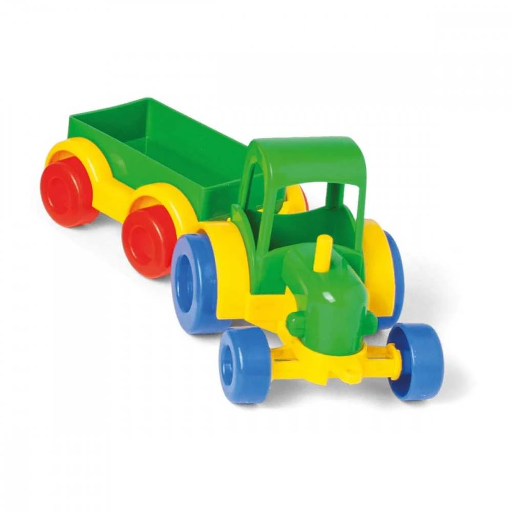 Wader Play House dviejų aukštų ferma su traktoriumi ir gyvūnais, nuo 3 metų