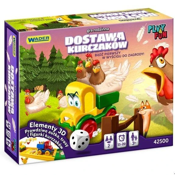 Wader Stalo žaidimas "Chicken delivery", nuo 3 metų