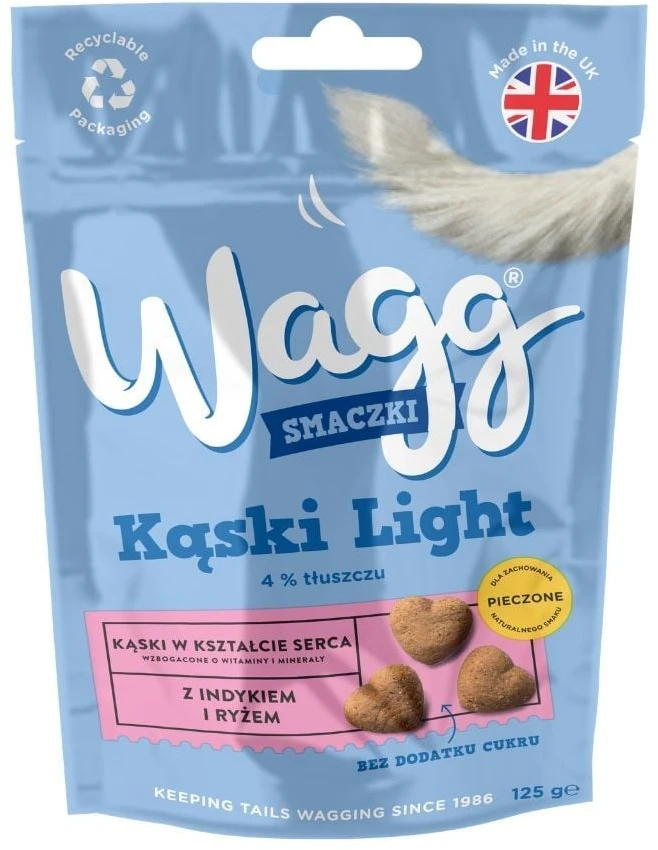 Wagg Kąski Light skanėstas šunims 125 g