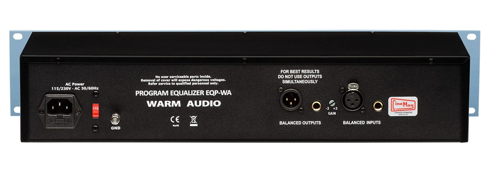 Warm Audio Style Šiltas garso eqp-wa - pultec stiliaus vamzdinis ekv