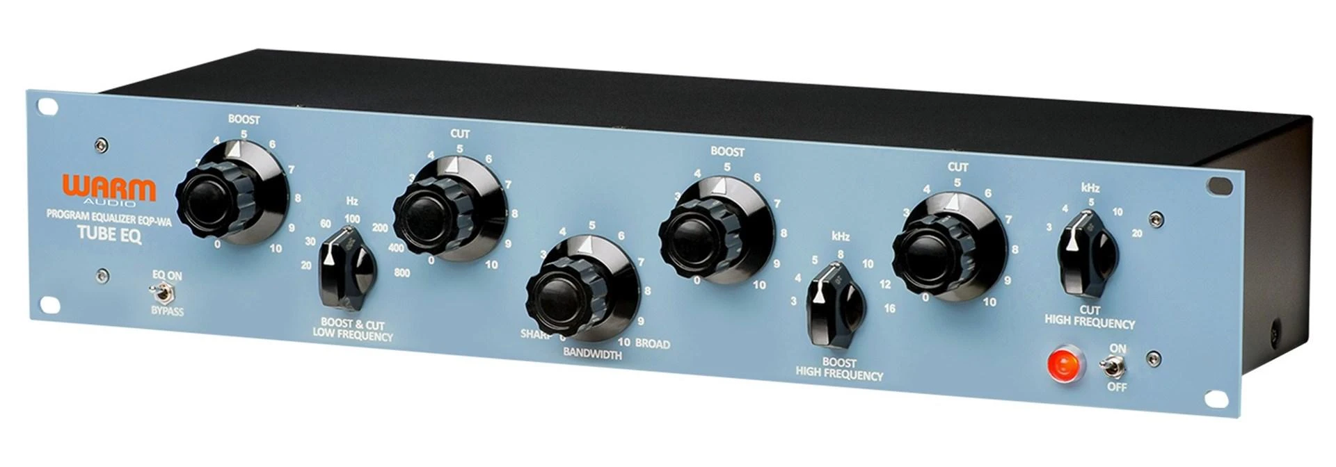 Warm Audio Style Šiltas garso eqp-wa - pultec stiliaus vamzdinis ekv