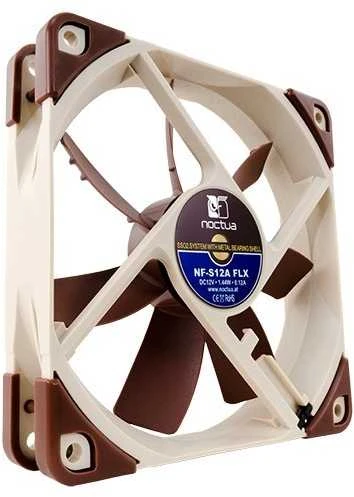 Noctua ventiliatorius 120mm 7.4/10.7/17.8 priežiūra