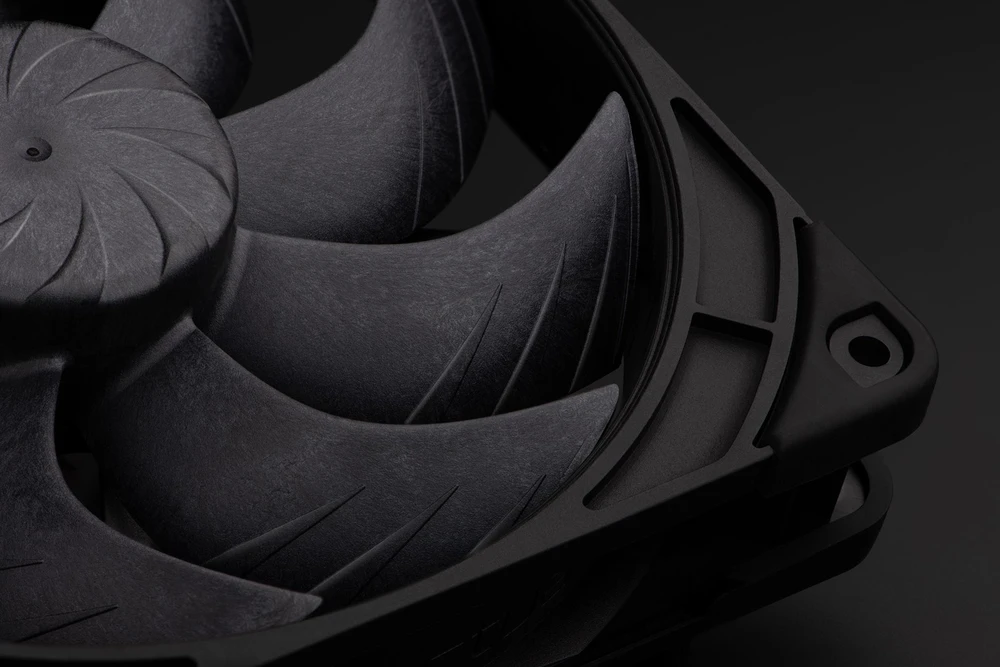 Noctua NF-A14X25 G2 chromax.juodas Fan, PWM, LCP – juodas, 140mm