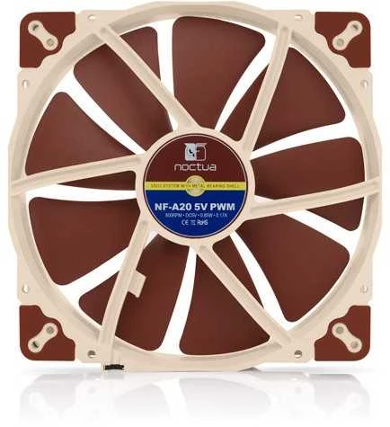 „Noctua“ ventiliatorius 200x200x30 mm NF-A20 5V PWM
