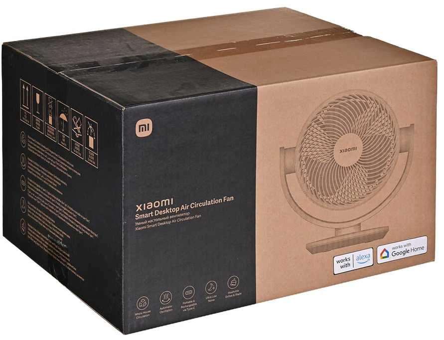Ventiliatorius Xiaomi Smart Desktop Air Circulation Fan, 20 cm, 18 W