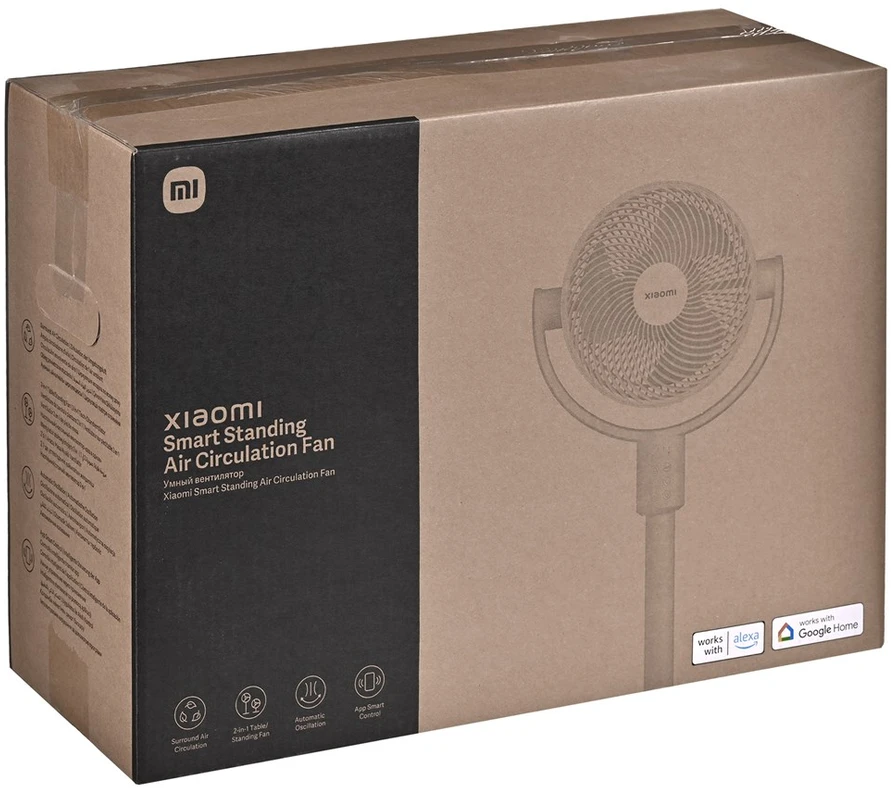 Xiaomi išmanus stovimas oro cirkuliacijos ventiliatorius (Pažeista pakuotė)