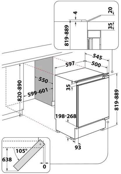 Šaldytuvas Whirlpool WBUF011