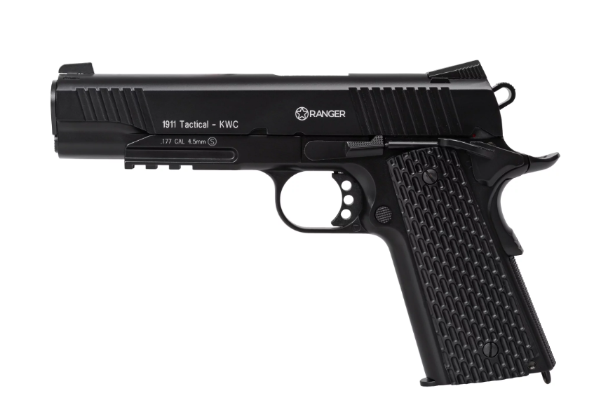 Pneumatinis šautuvas Pneumatinis šautuvas Ranger 1911 BB KWC Kal. 4,5 BBS Blow Back 17 Strz. Visas metalas Co2