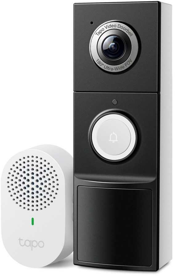 TP-LINK | Video Doorbell Camera | Tapo D235 | 5 MP | 1.18mm/F1.8 | IP66 | H.264 | Micro SD, Max. 512