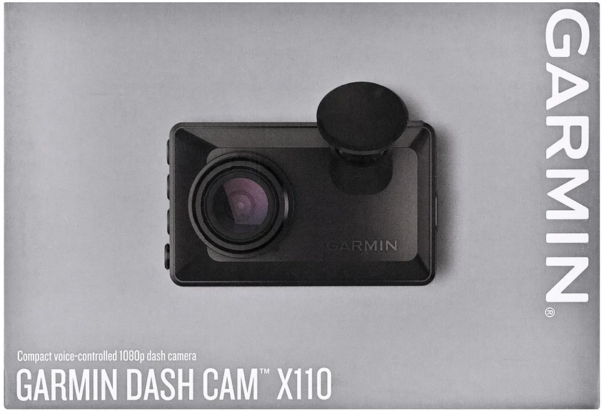 Garmin Dash Cam™ X110 1080p vaizdo registratorius su 140 laipsnių apžvalgos lauku ir integruotu poliarizatoriumi „Clarity™“ | 010-02900-10