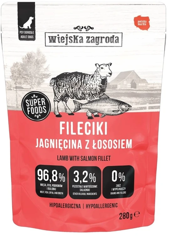 Wiejska Zagroda Ėrieniena su lašiša 280 g