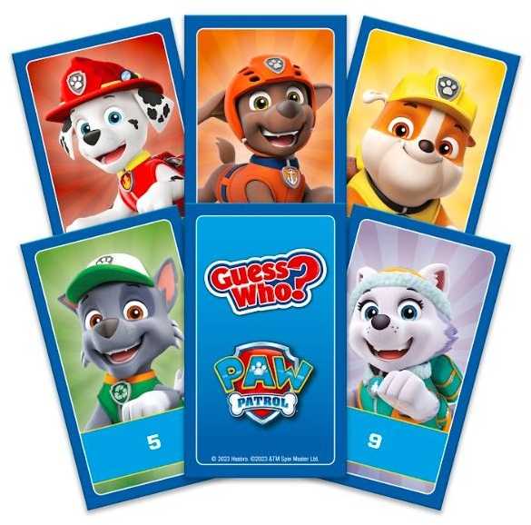 Lavinamasis žaidimas šeimai Paw Patrol Guess Who, Winning Moves
