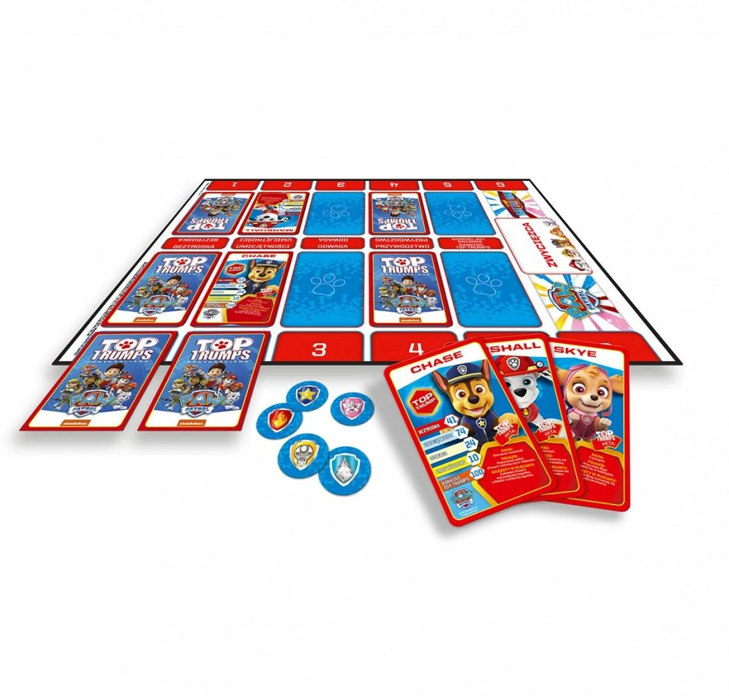 Winning Moves Pergalingi judesiai Top Trumps Battle Mat Psi Patrol