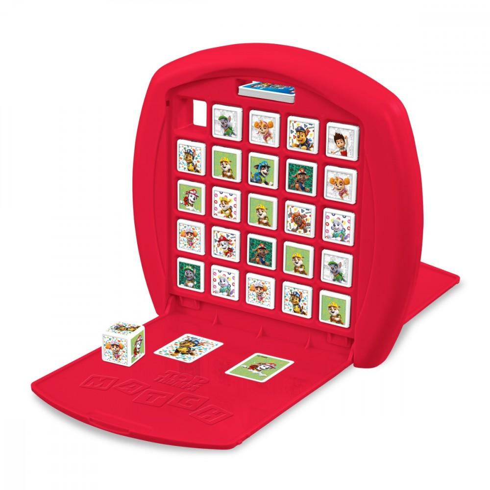 Winning Moves Top Trumps Match Paw Patrol | Gioco Di Dadi 4+ | Con Ryder, Chase, Skye E Gli Altri | Multilingua