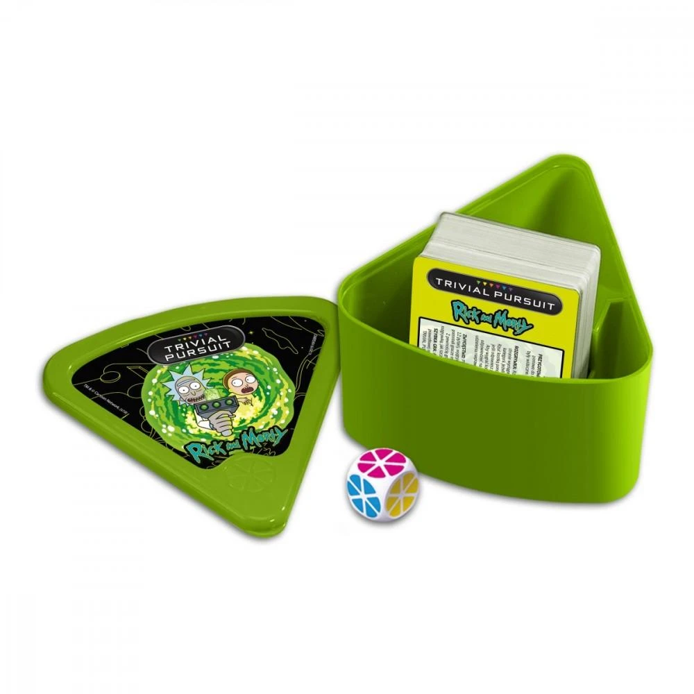 Winning Moves Trivial Pursuit Rick & Morty kortų viktorinos žaidimas 600 klausimų