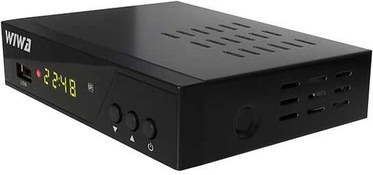 TV Priedėlis - WIWA Imtuvas DVB-T/T2 H.265 Pro Juodas