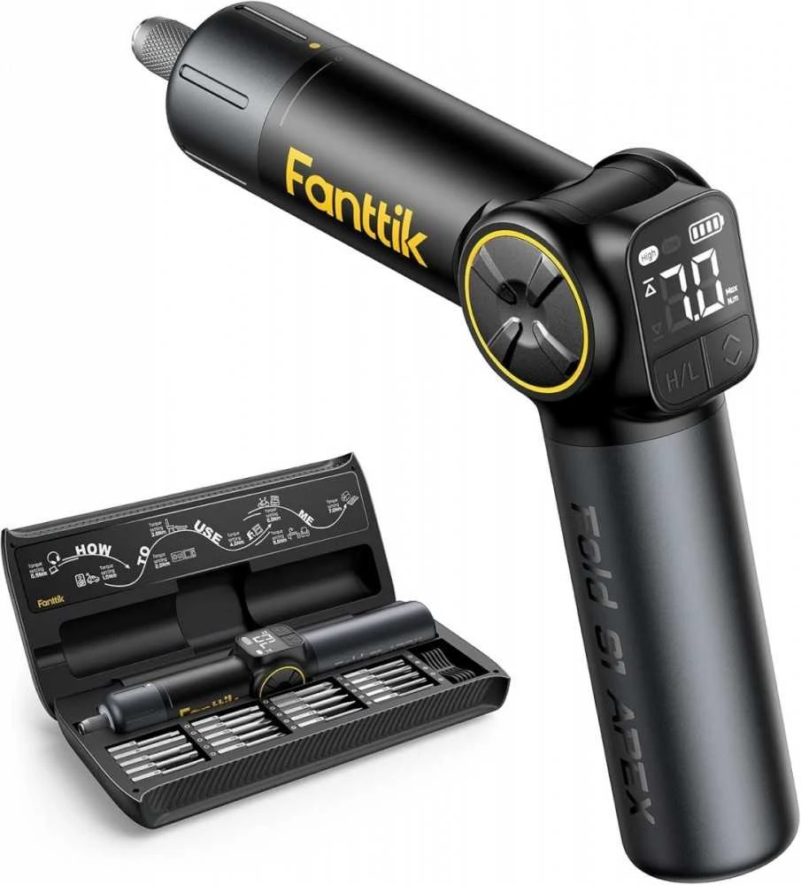 Fanttik S1 Apex elektrinis atsuktuvas su ekranu