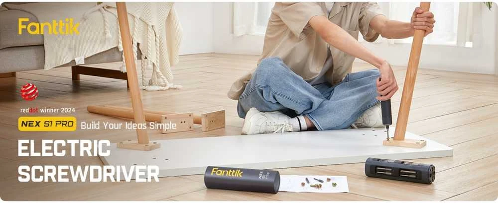 Grąžtas „Fanttik S1 Pro“ elektrinių atsuktuvų rinkinys