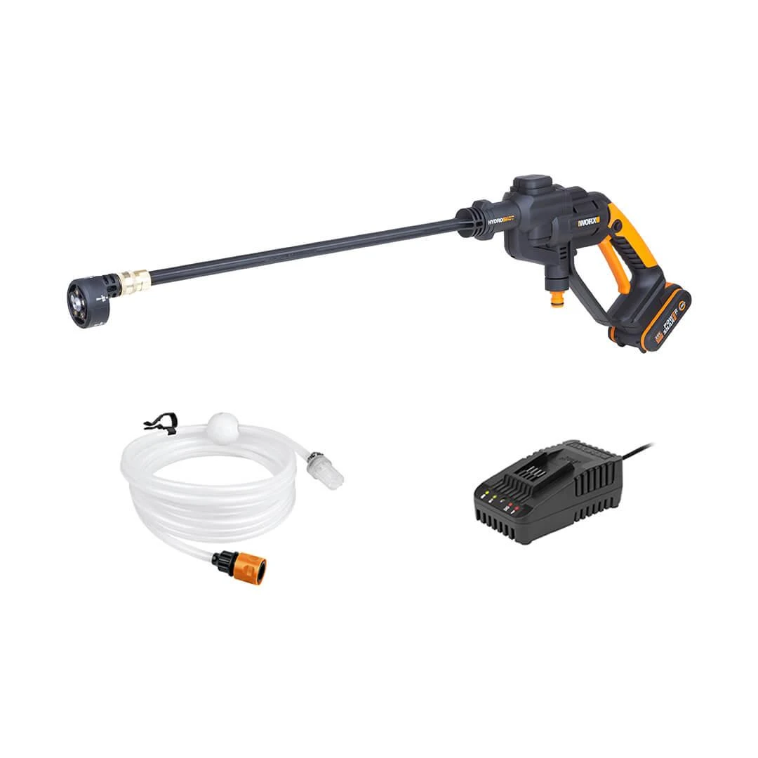 Worx Hydroshot WG620E purkštuvas su priedais