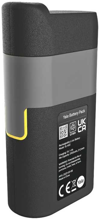 Baterija - Yale 05/602000/MB