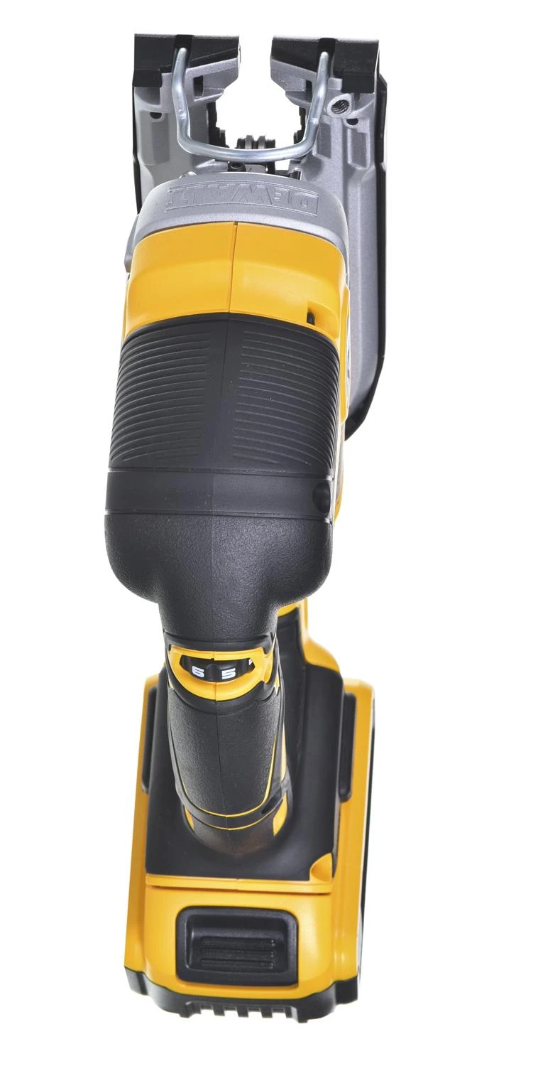 Akumuliatorinis siaurapjūklis DeWalt DCS334P2-QW; 18 V; 2x5,0 Ah akum.