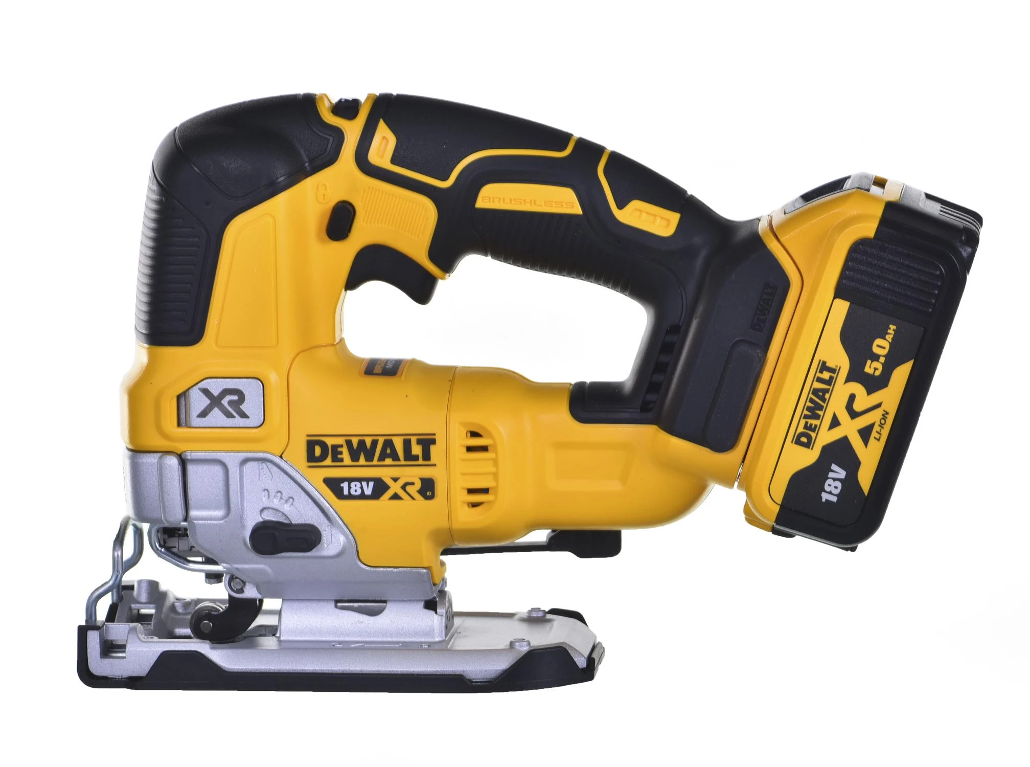 DeWalt siaurapjūklis su 18V akumuliatoriumi