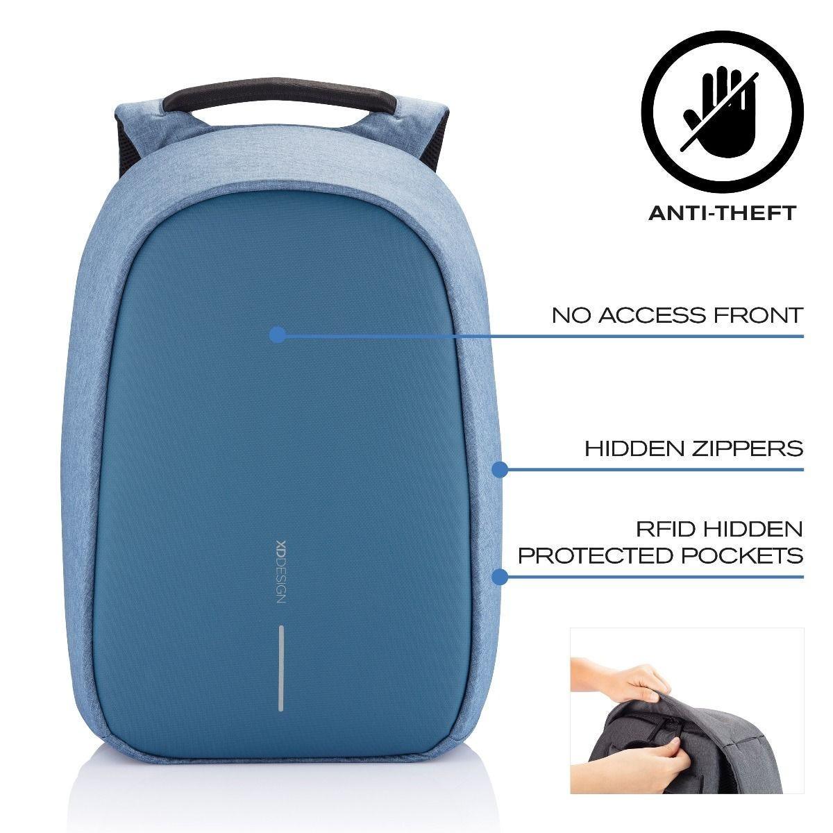 XD DESIGN ANTI-THEFT BACKPACK BOBBY HERO REGULAR Mėlynas P/N: P705.299