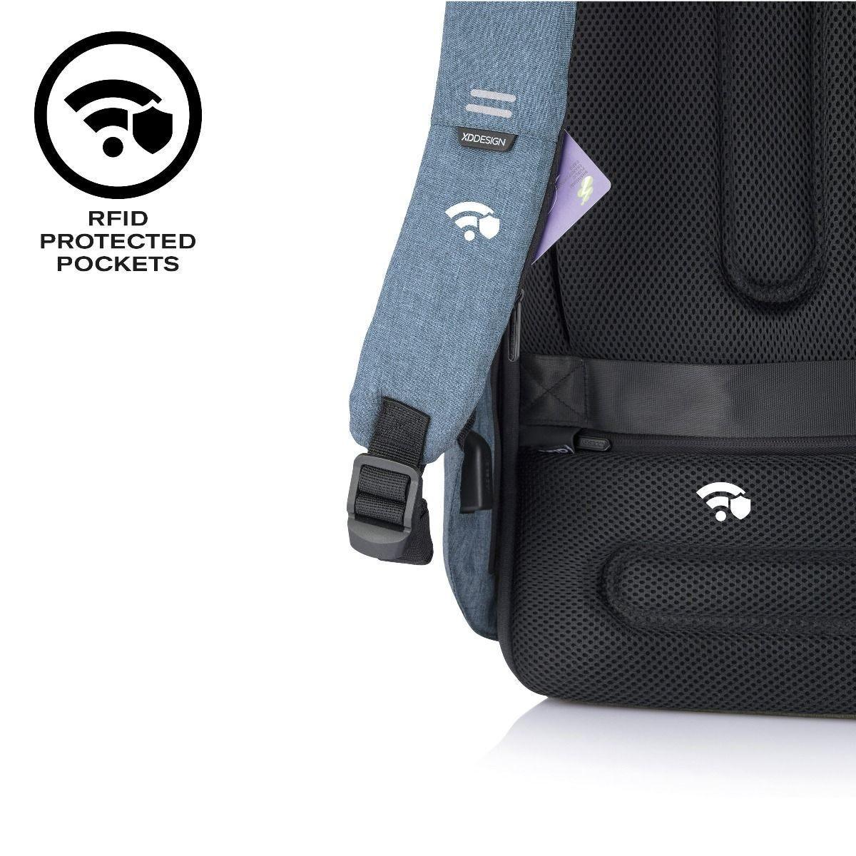 XD DESIGN ANTI-THEFT BACKPACK BOBBY HERO REGULAR Mėlynas P/N: P705.299