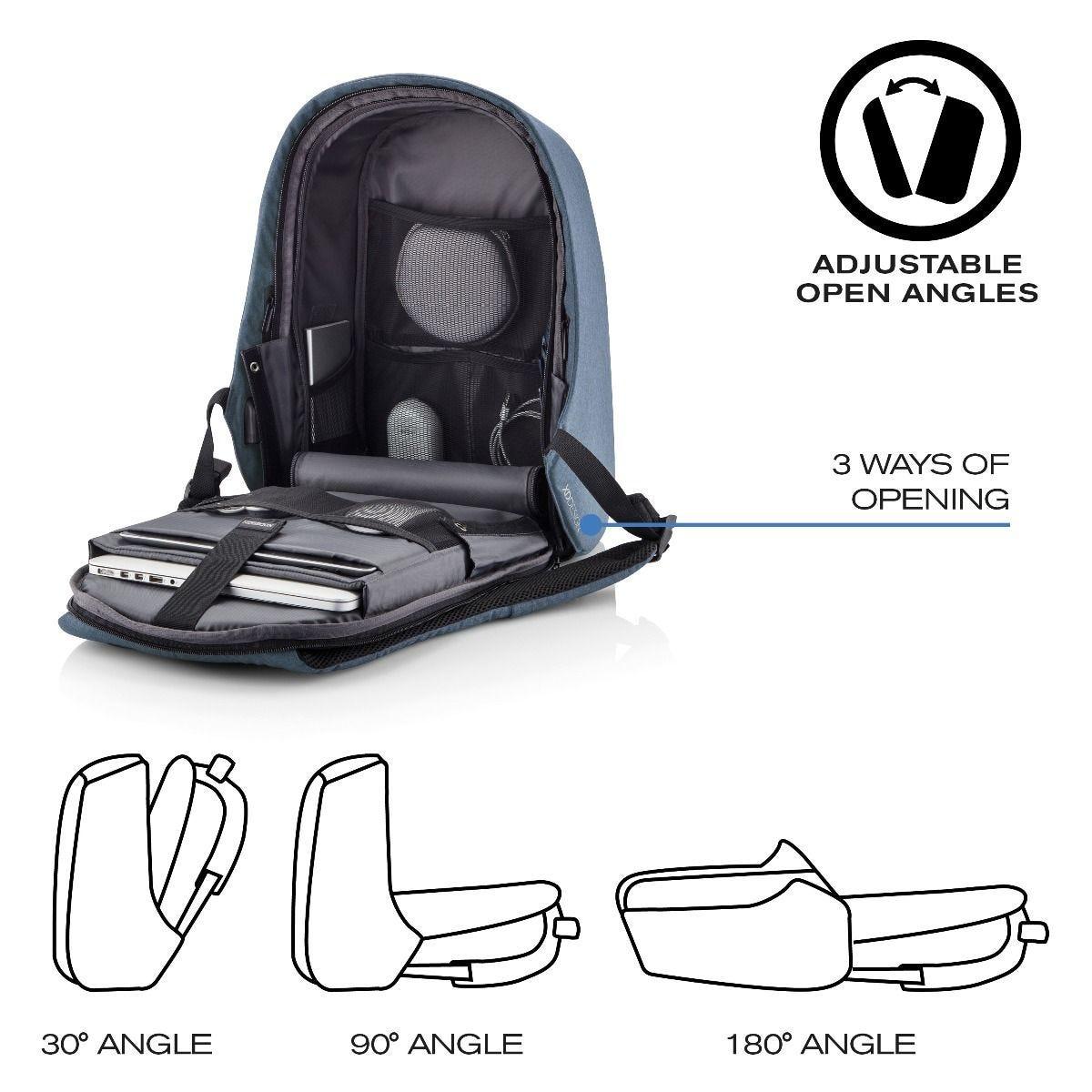XD DESIGN ANTI-THEFT BACKPACK BOBBY HERO REGULAR Mėlynas P/N: P705.299