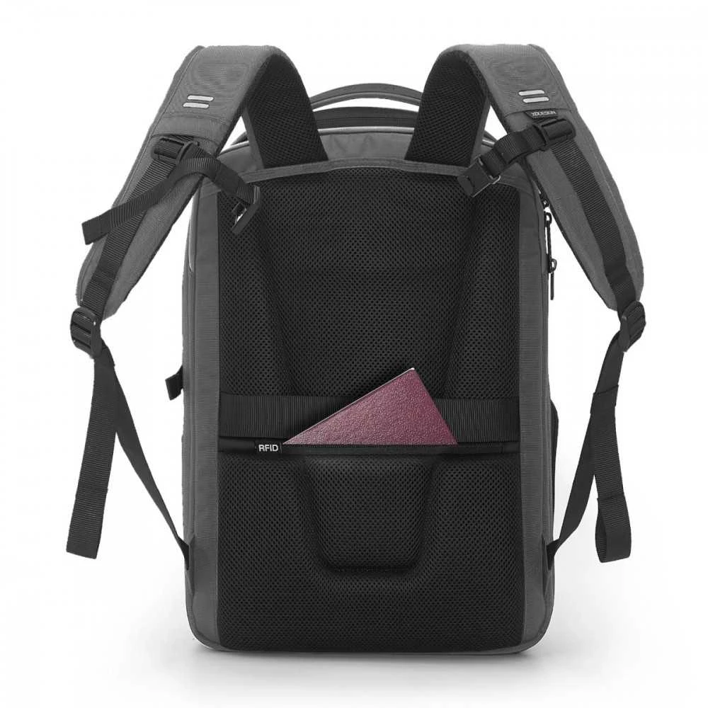 XD Design Kuprinė bizz backpack pilkas