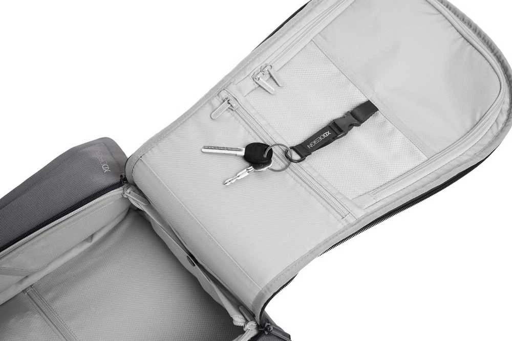 XD Design Kuprinė bizz backpack pilkas