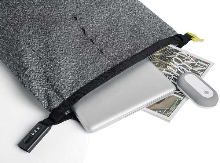 XD-Design miesto kuprinė Laisvalaikio kuprinė Pilkas audinys