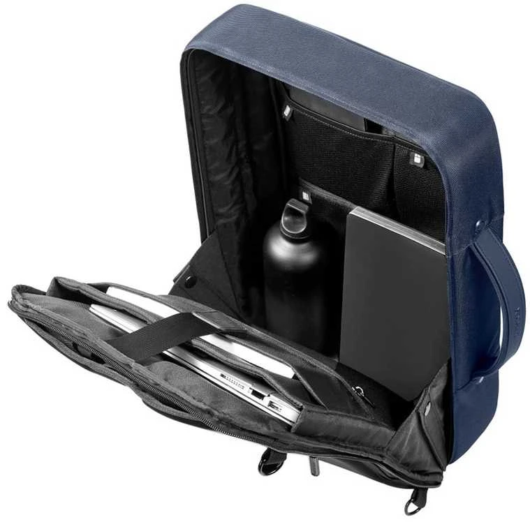 Xd design plecak antykradzieżowy bobby bizz 2.0 tamsiai mėlyna p/n: p705.925