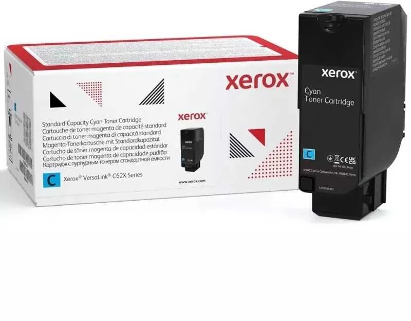 Xerox Cartridge žalsvai mėlyna – didelės talpos C625 (16 000 puslapių)