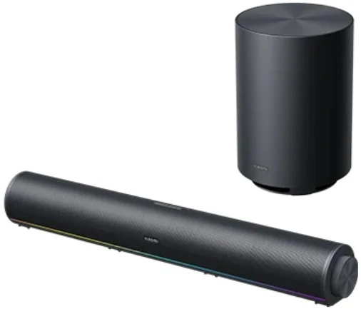 Kompiuterio kolonėlės Xiaomi Desktop Speaker Pro rinkinys | Bluetooth | Belaidė jungtis | Juodas