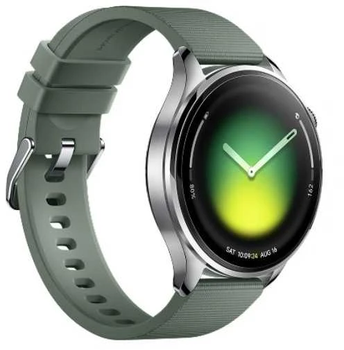 Išmanusis laikrodis Xiaomi | Watch 5 | Smart watch | AMOLED | 1.54" | Atsparus vandeniui | Juniper Žalias