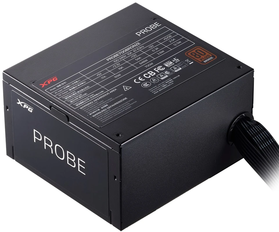 XPG (ADATA) XPG PROBE 600 BRONZE maitinimo šaltinis
