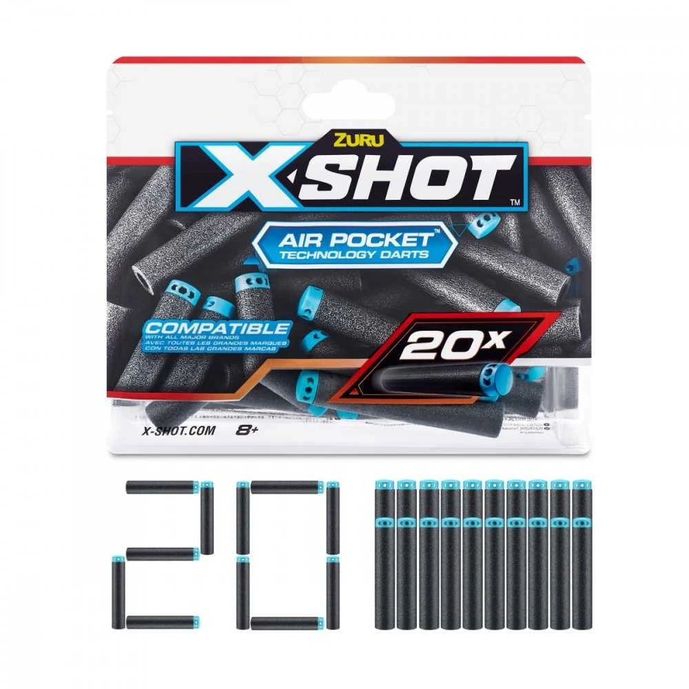 Zuru XShot X-SHOT šoviniai Excel, 20vnt., 36587