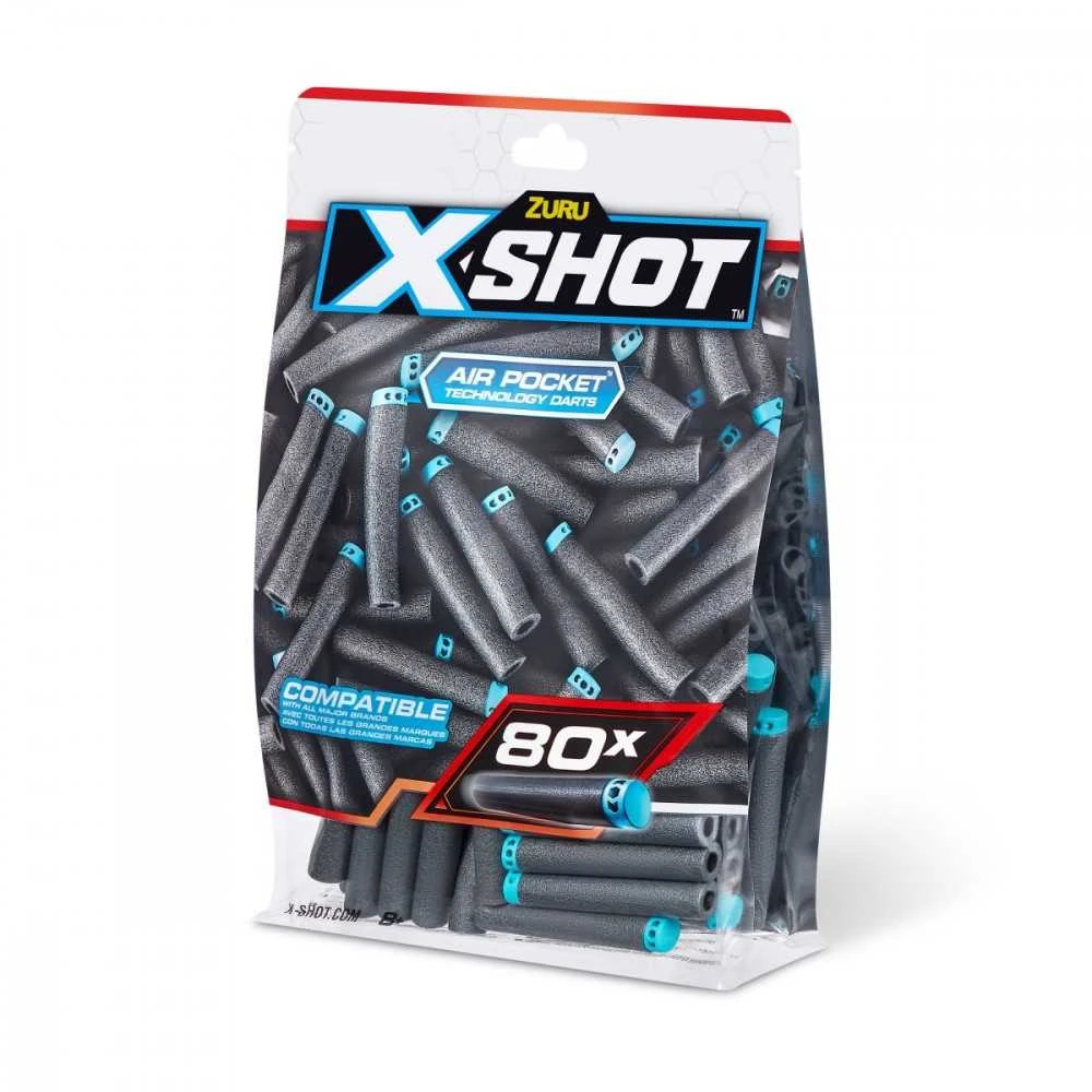 XShot X SHOT - Excel 80 vnt. papildymo strėlyčių - (36589)