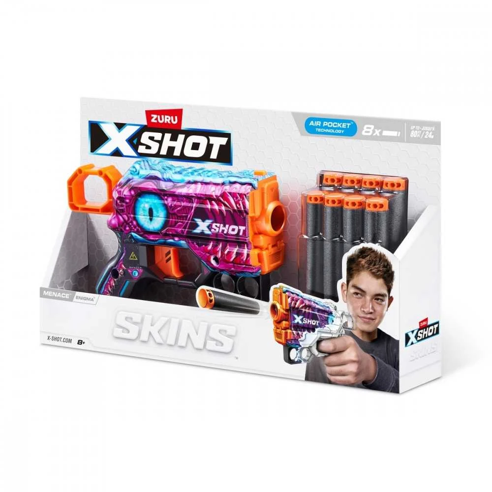 *****ZURU X-SHOT apvalkalai Grėsmių paleidimo įrenginys 36515L