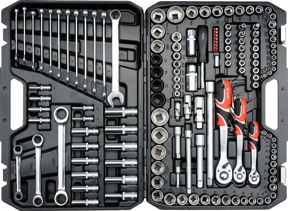 Įrankių komplektas Yato YT-38811; 150 vnt.