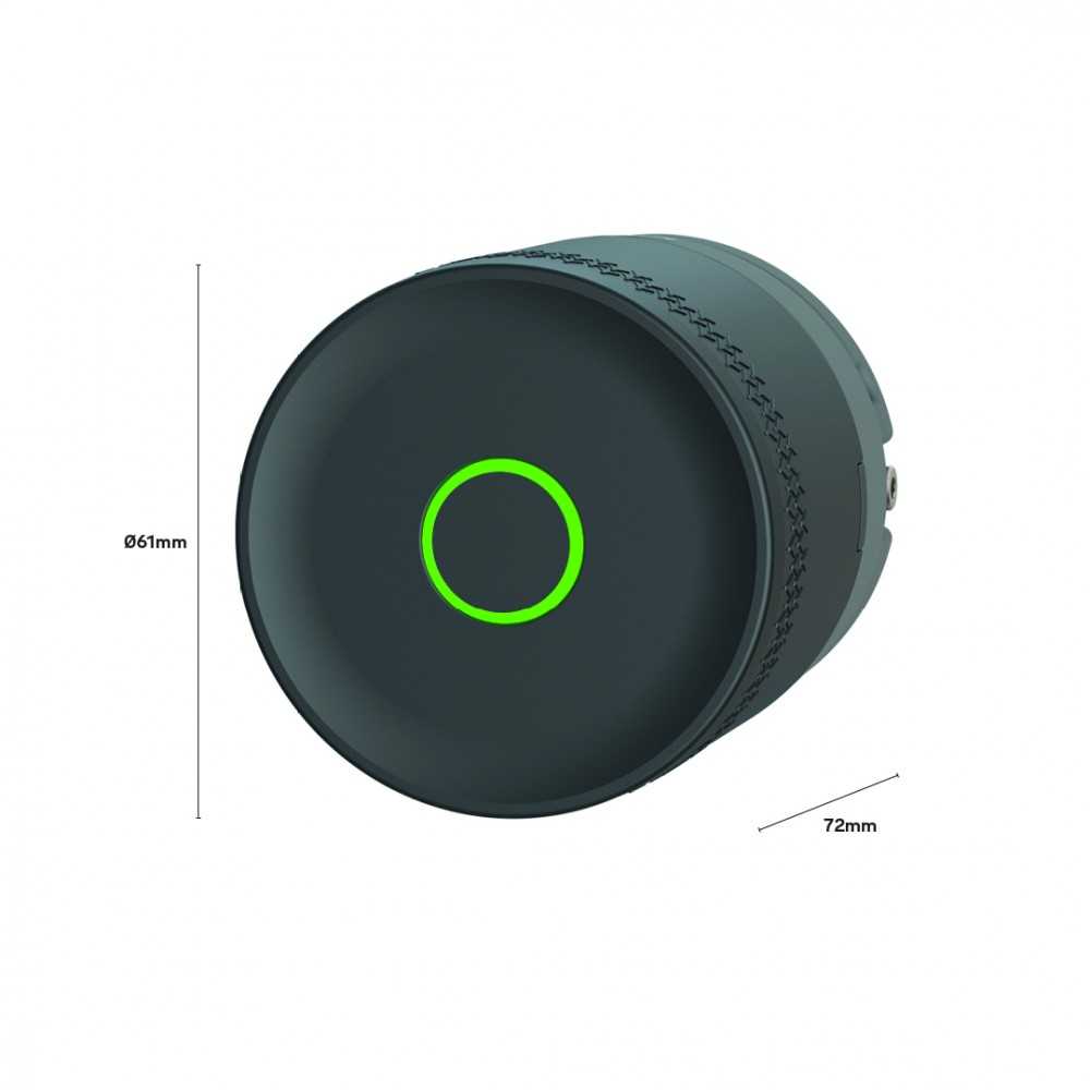 Yale Linus Smart Lock L2 Lite - išmanioji durų spyna Juodas