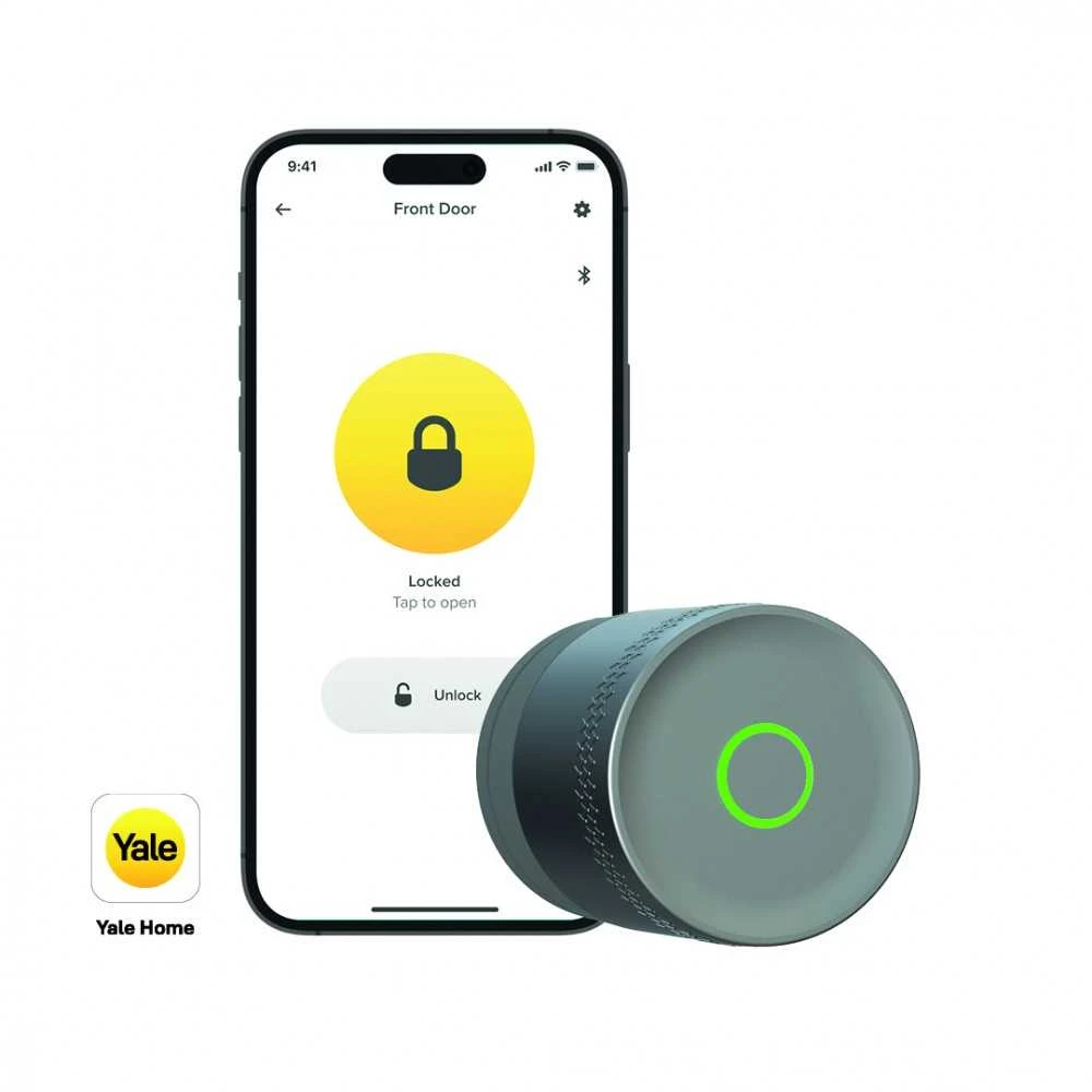 Yale Linus Smart Lock L2 Lite - išmanioji durų spyna (sidabrinė)