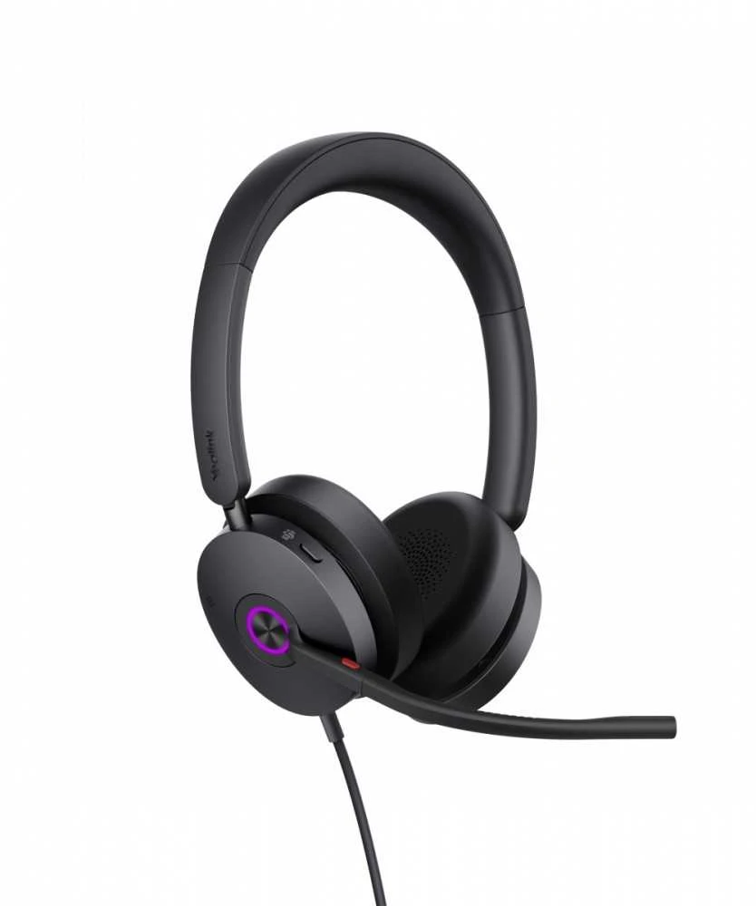 Ausinės YEALINK UH48 dvigubos komandos USB-C-A