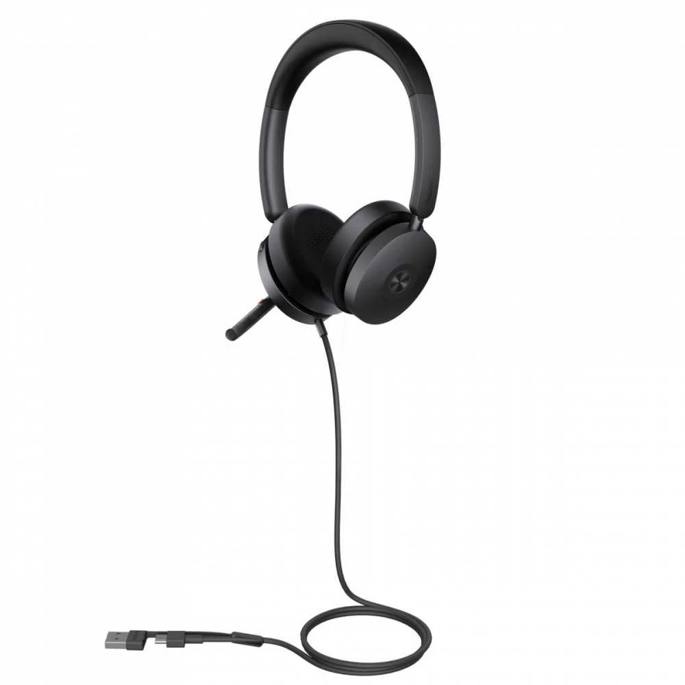 Ausinės YEALINK UH48 dvigubos komandos USB-C-A