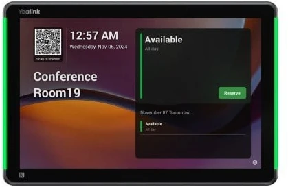 Yealink Yealink RoomPanel Plus E2 | 10.1"" | Android-based Room Scheduling Panel