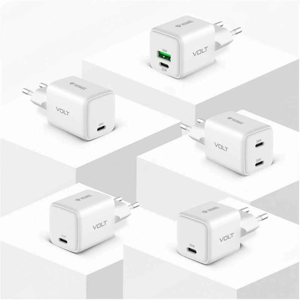 Yenkee Įkroviklis jungiama į tinklą usb c 35w 3a power delivery 3.0 qc 3.0 balta