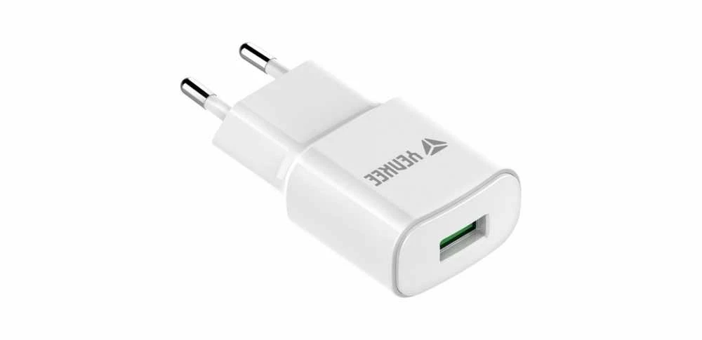 Yenkee Įkroviklis jungiama į tinklą usb a 18w 3a quick charge 3.0